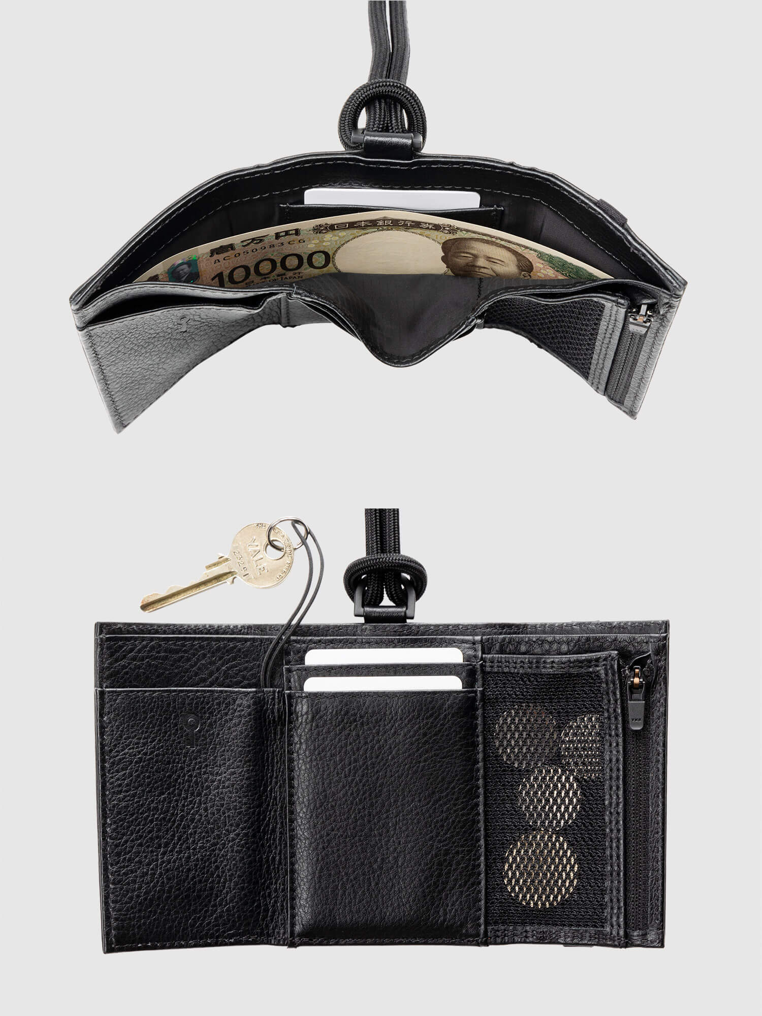 レザーショルダーウォレット