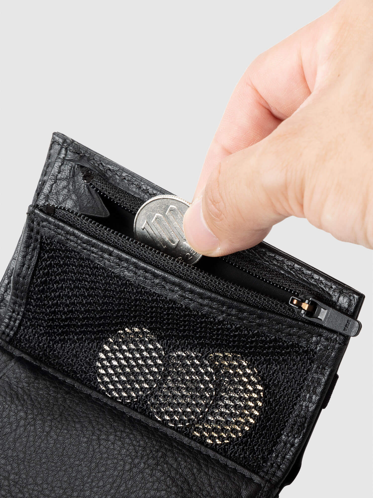 レザーショルダーウォレット