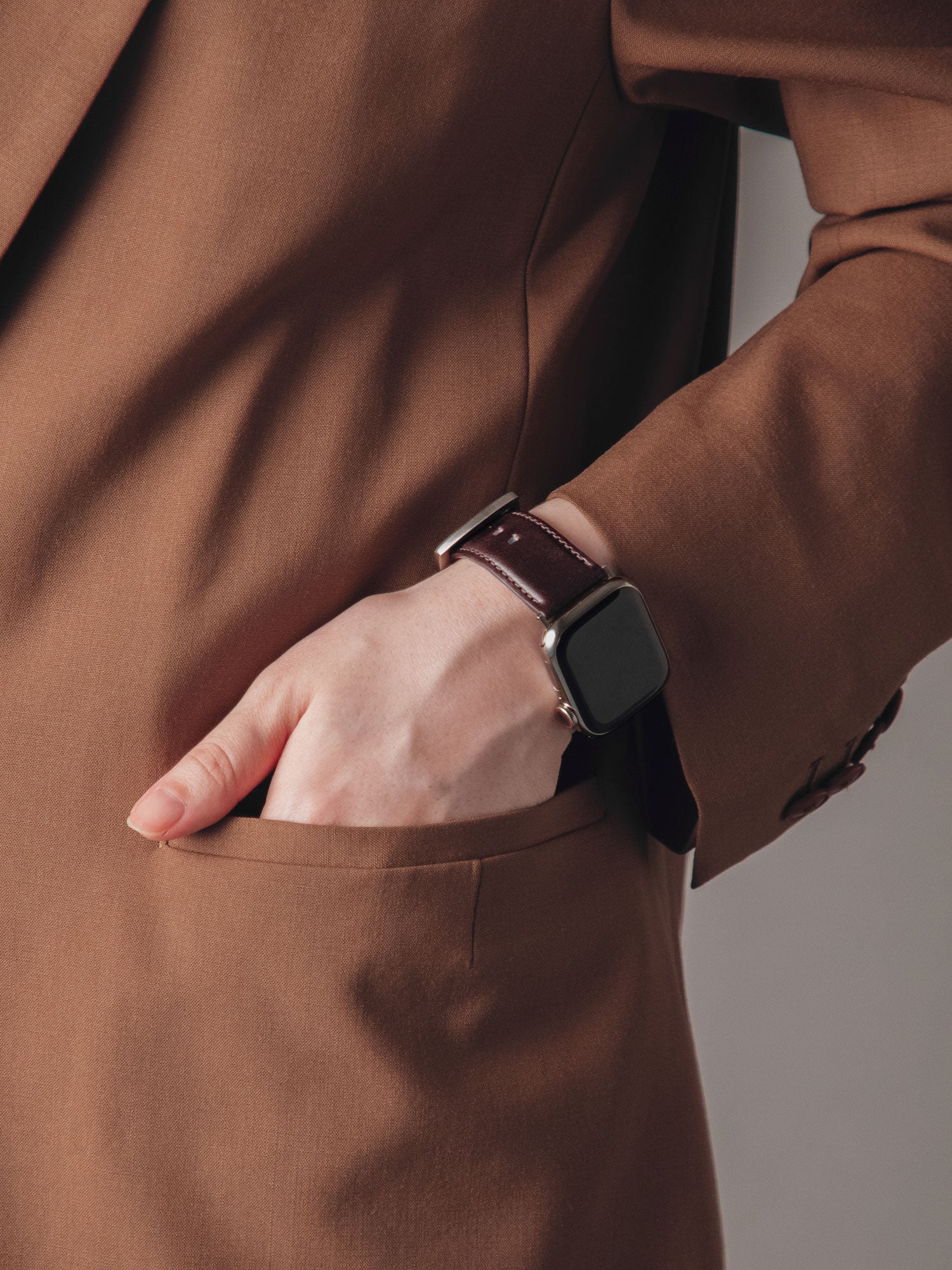 レザーウォッチバンド Apple Watch用(ブライドルレザー)