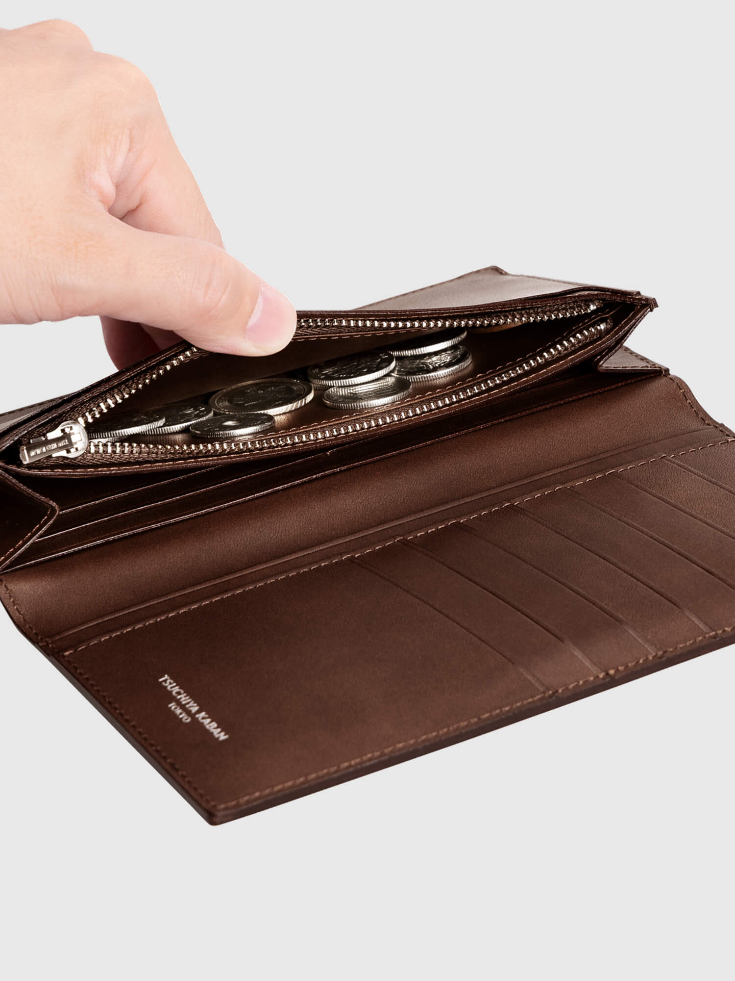 【数量限定色】コードバン 長財布 (縦型) 002