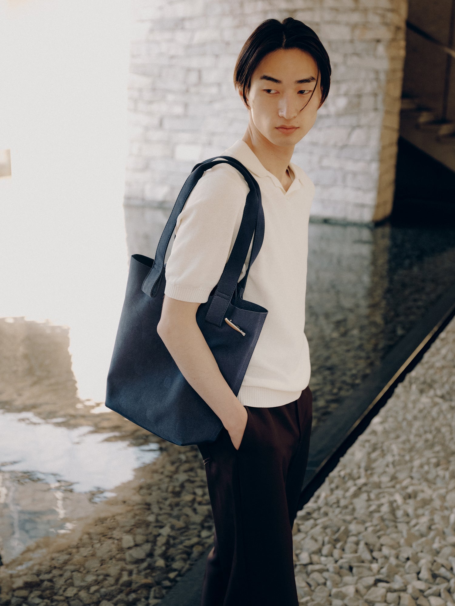 【新発売】ジャパンモチーフ Nami ウォッシャブル2wayトート