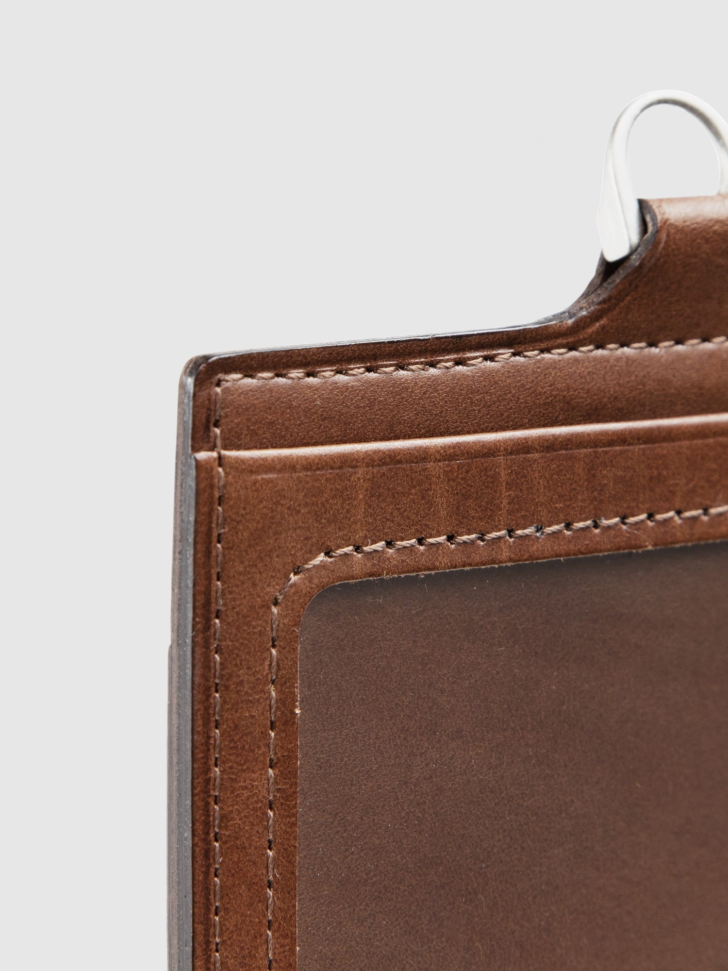 ヌメ IDカードケース