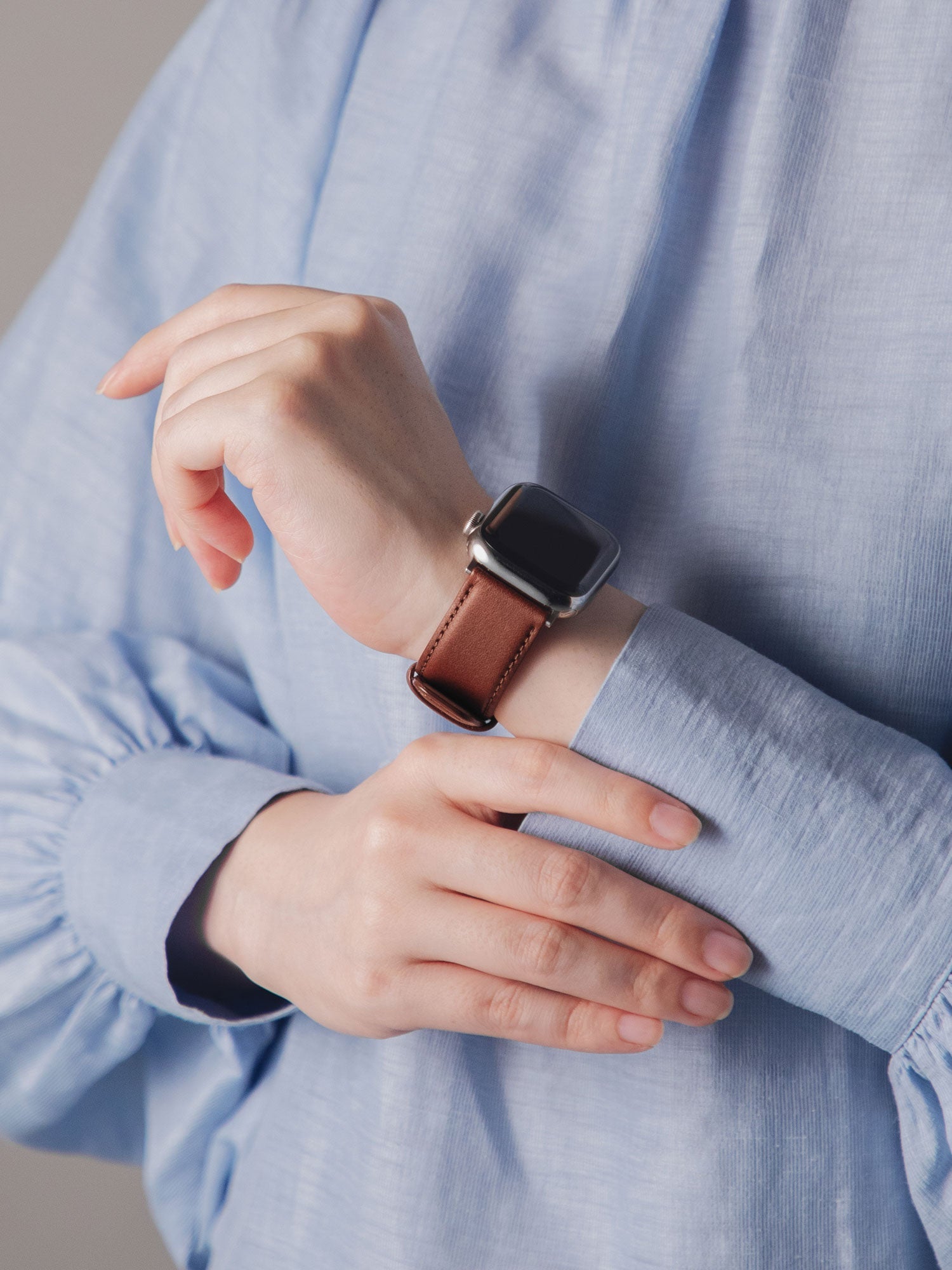 レザーウォッチバンド Apple Watch用(ヌメ革)