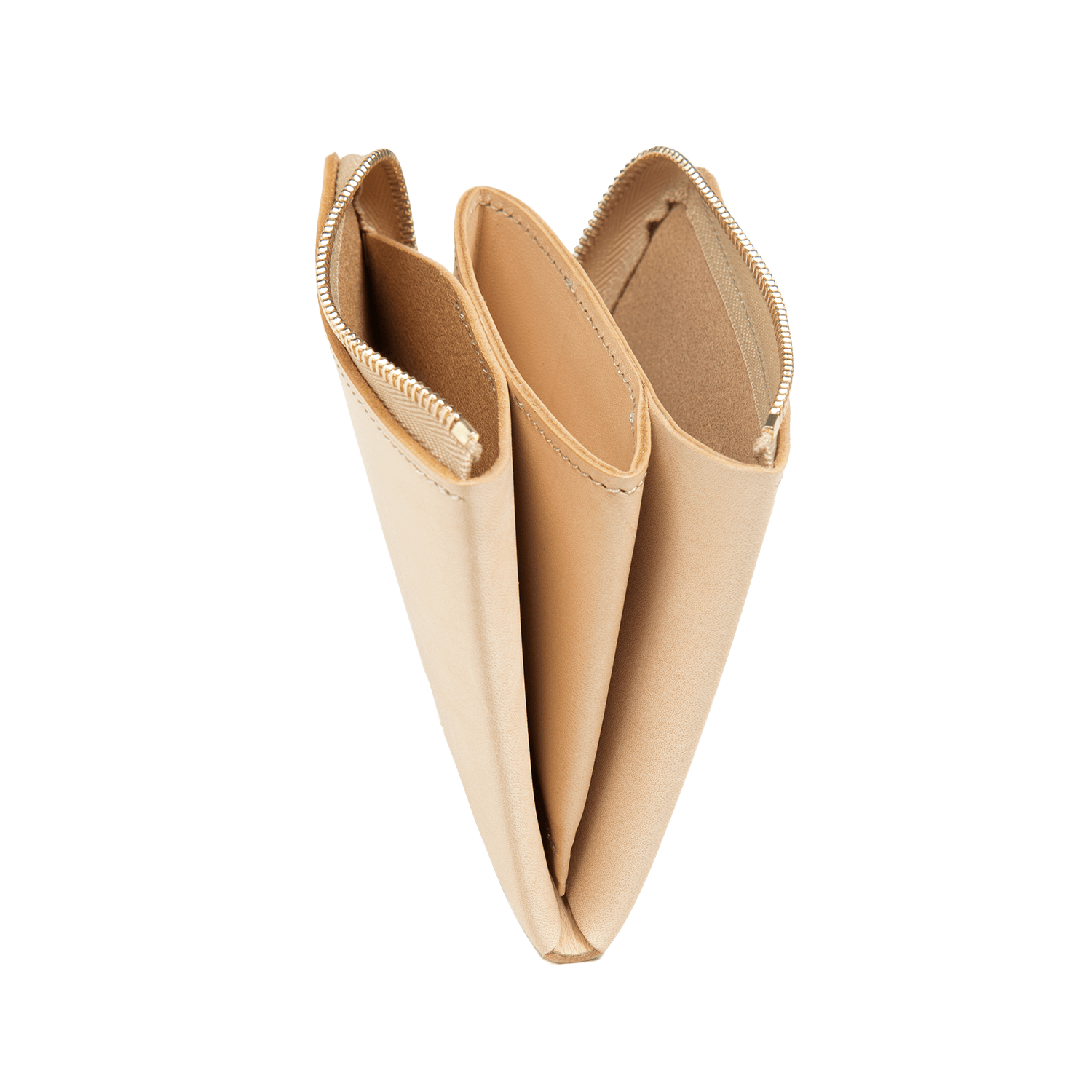 プレーンヌメ Lファスナー