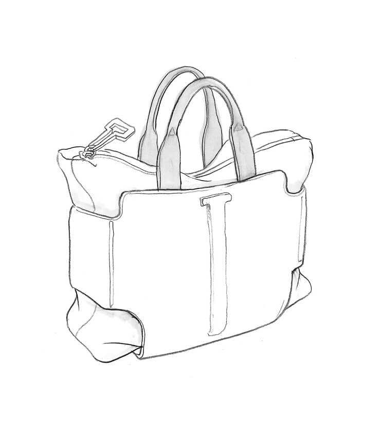 Rough Sketch: Tote bag