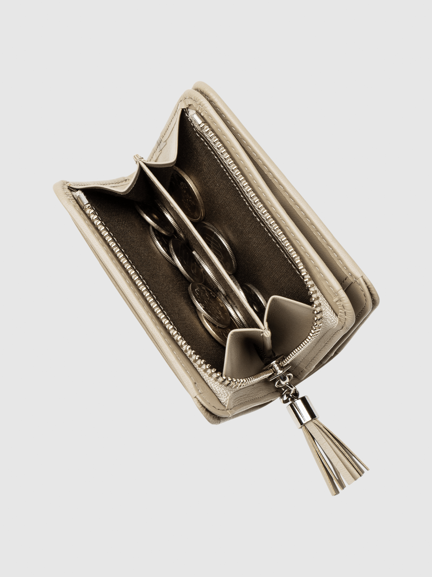 フリンジスモールウォレット (スムースラムスキン)