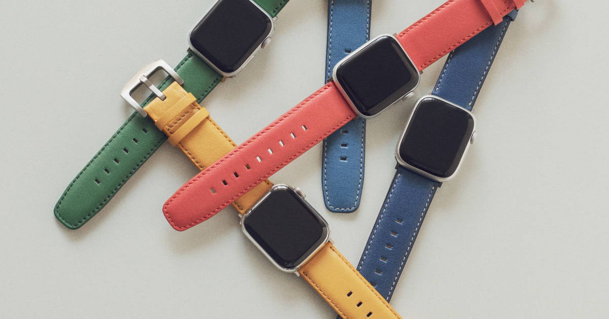 夏の手元を爽やかに彩る アップルウォッチバンド