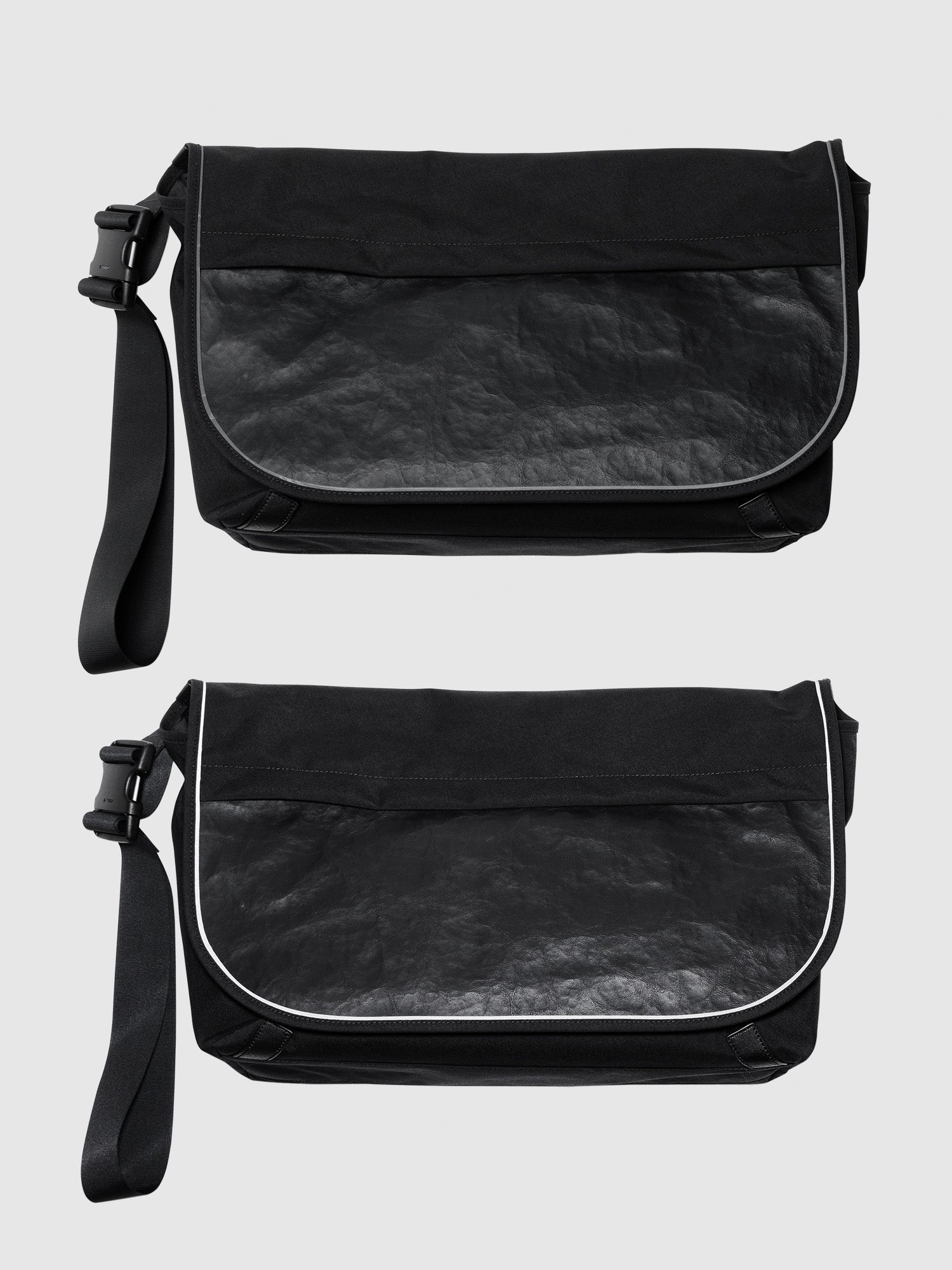 CORDURA®×レザー コンビメッセンジャーバッグ Large