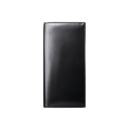 【数量限定色】コードバン 長財布 (縦型) 002 ブラック