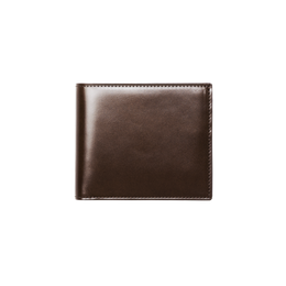 【数量限定色】コードバン 二折財布 002 ハバナブラウン