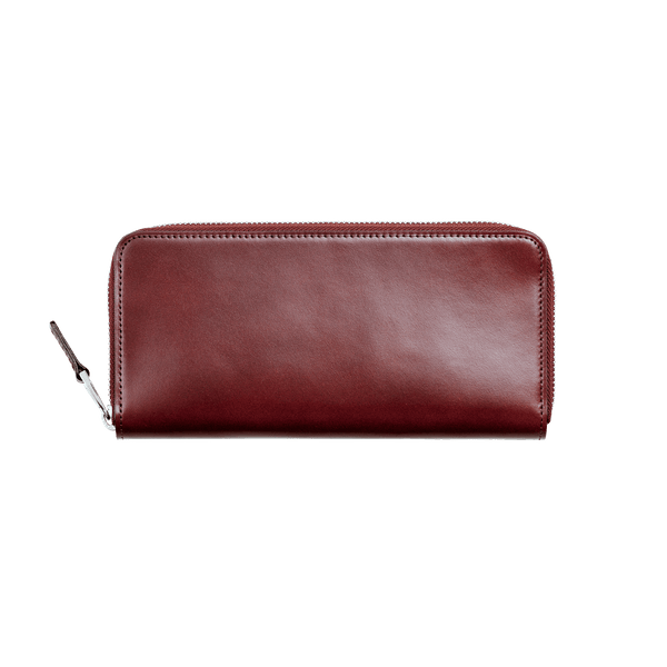 【数量限定色】コードバン ファスナーロングパース 002