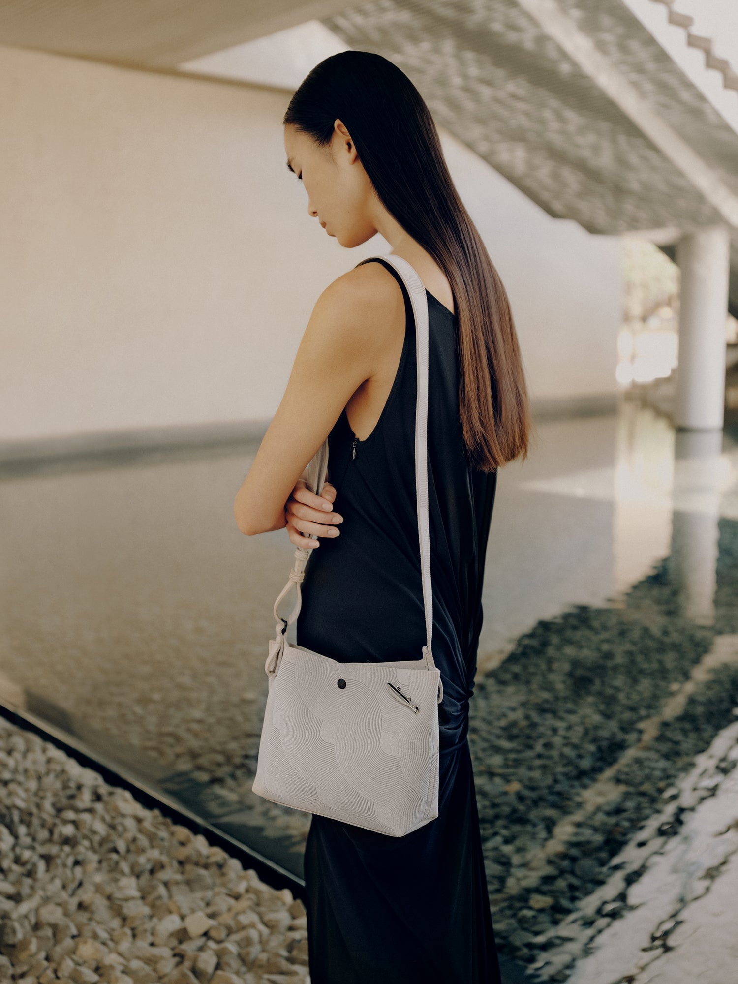 【新発売】ジャパンモチーフ Nami ウォッシャブルサコッシュ