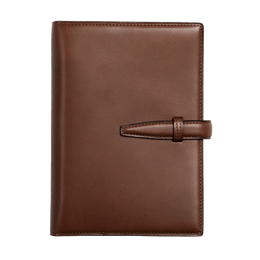 ヌメ バイブル手帳 チェスナット