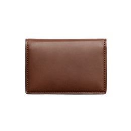 ヌメ 名刺入れ チェスナット