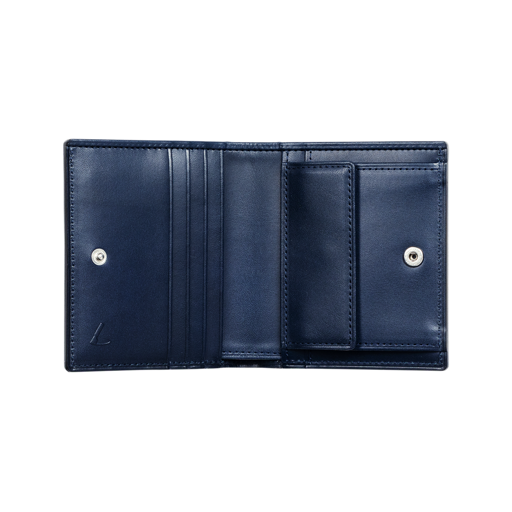 ヌメ 二折財布(スリム)