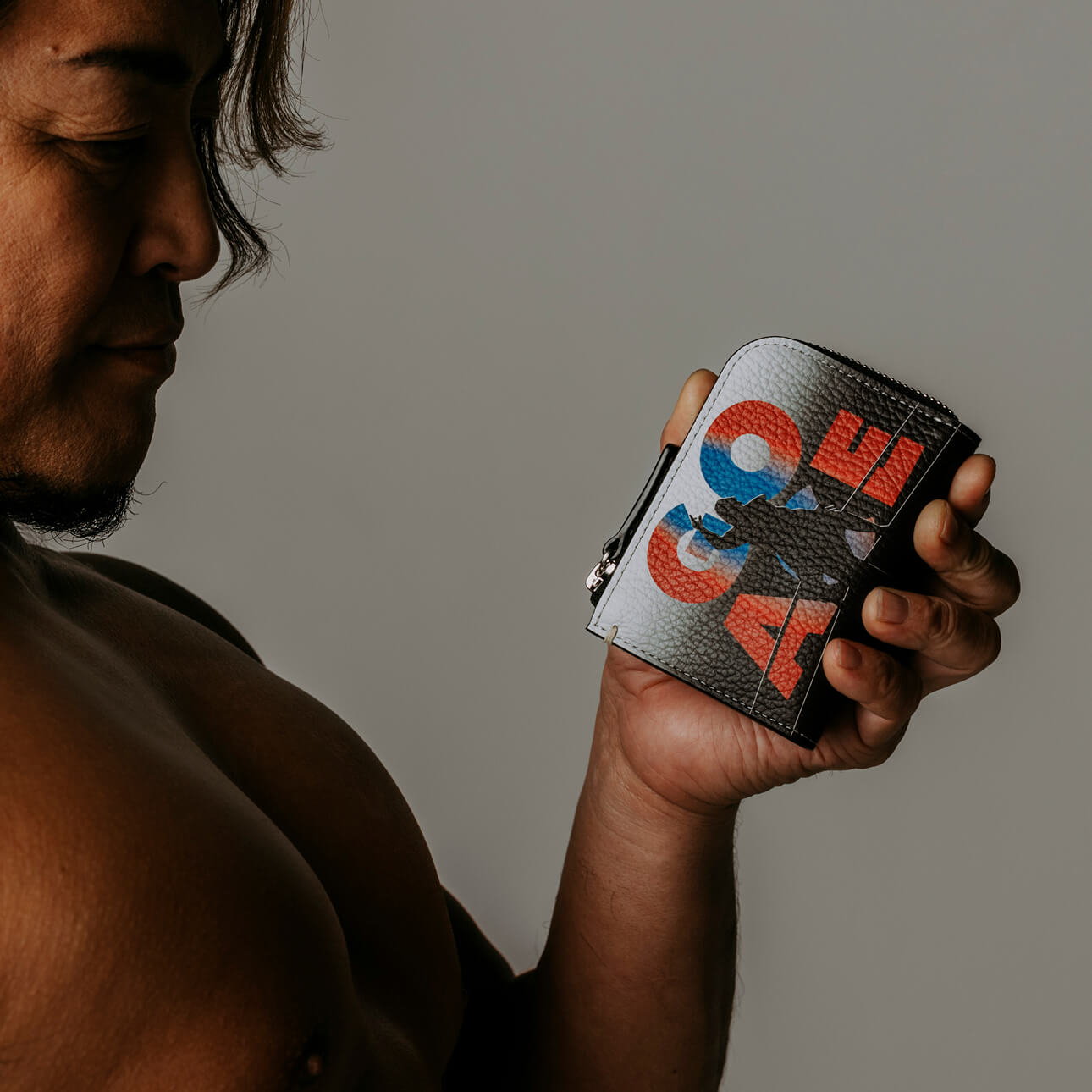 新日本プロレス 棚橋選手コラボ Lファスナー