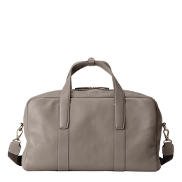 【数量限定色】トーンオイルヌメ 2wayボストン シェードウォームグレー