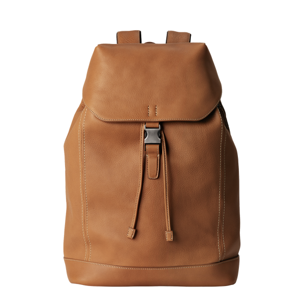 【数量限定色】トーンオイルヌメ フラップバックパック