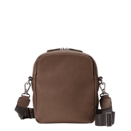 【数量限定色】トーンオイルヌメ ポケットショルダー ミディアムブラウン