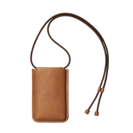 【数量限定色】レザースマホショルダー