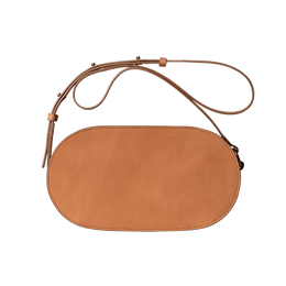 ブラックヌメ オーバルショルダー オーク