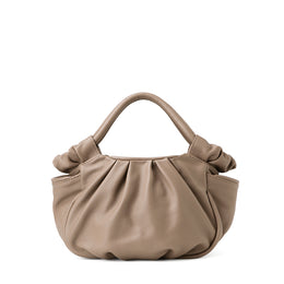 ラッフル スモールギャザートート トープ